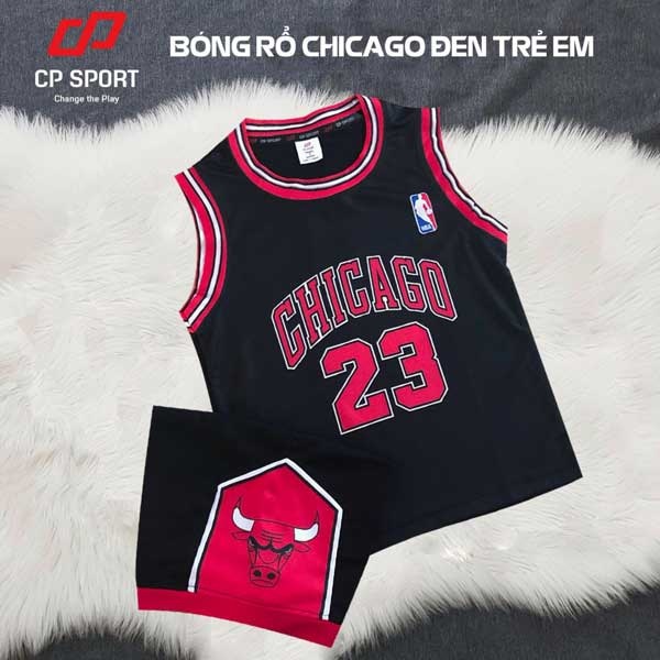 Bộ quần áo bóng rổ CP cao cấp cho Bé Từ 5 Đến 14 Tuổi - ViKi Sport