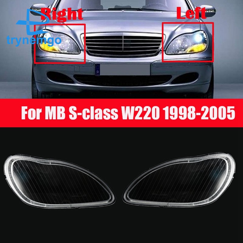 Phụ Kiện Chụp Đèn Cho Xe Ô Tô Mercedes-Benz S-Class W220 1998-2005