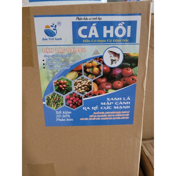 Can hữu cơ sinh học Cá hồi cộng humic 5lít