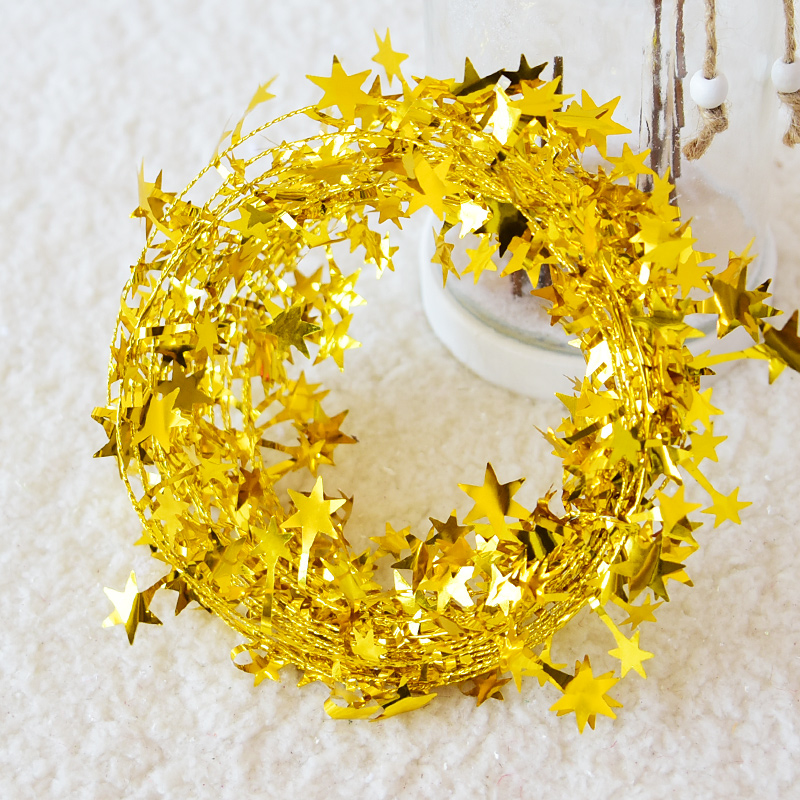 Dây Treo Trang Trí Giáng Sinh Hình Ngôi Sao 7.5m