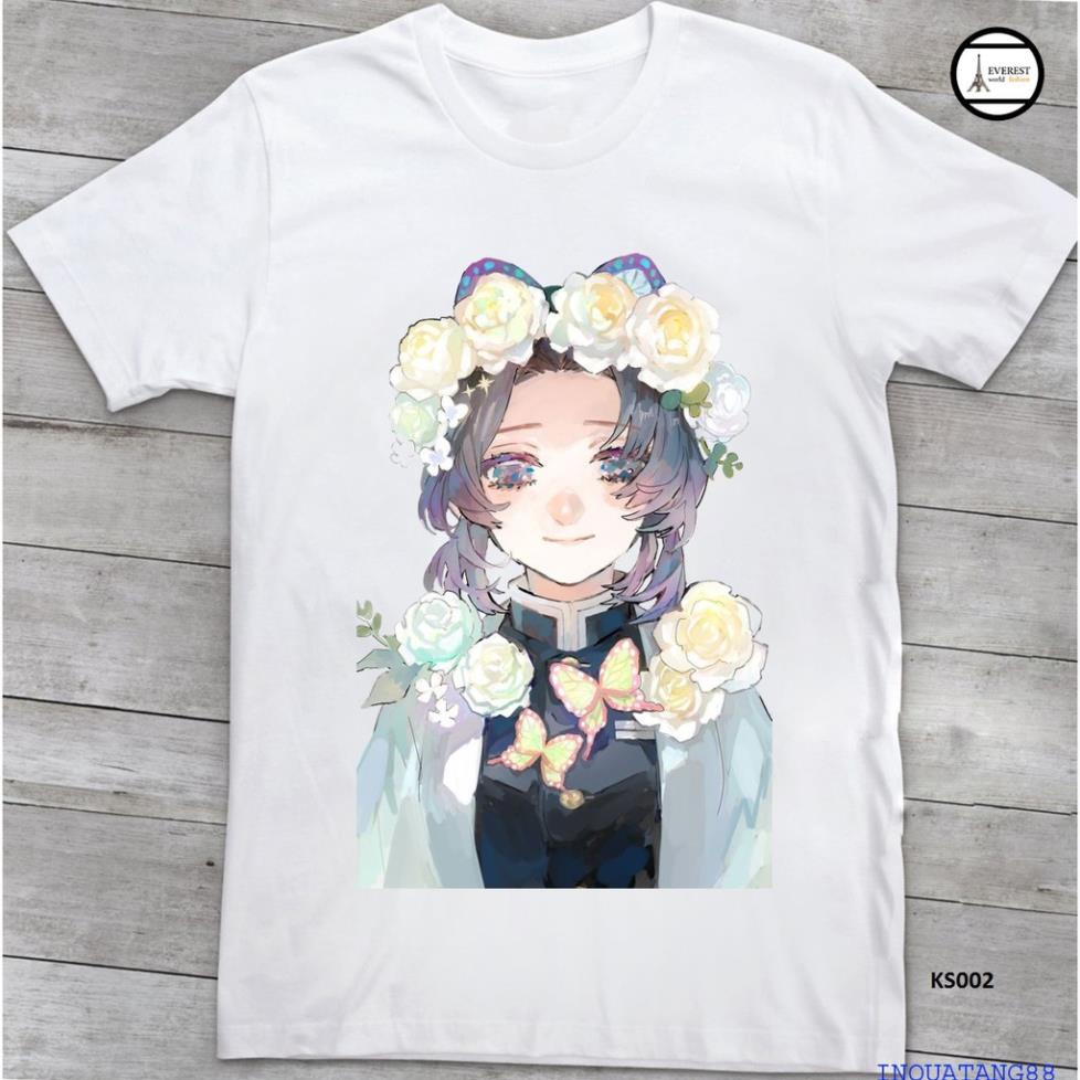 ÁO THUN NAM NỮ - Kimetsu no Yaiba Trùng Trụ Kochou Shinobu