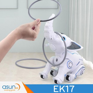 Chú Voi Robot Thông Minh Dễ Thương Smart Elephant EK17 Điều Khiển Từ Xa