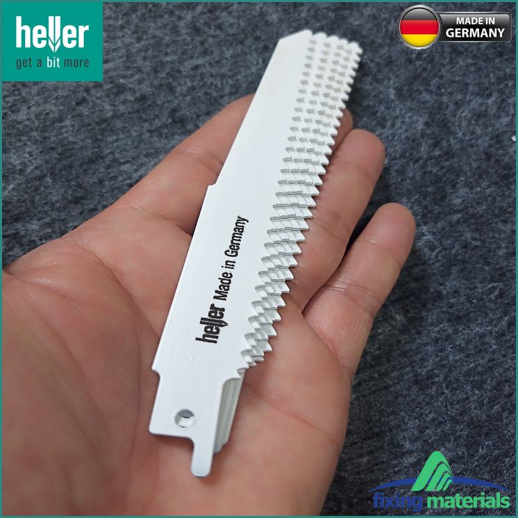 S611DF-Lưỡi cưa kiếm HELLER Bi-Metal SZ 25806 7, Răng dài 130mm (Cắt gỗ, nhựa)