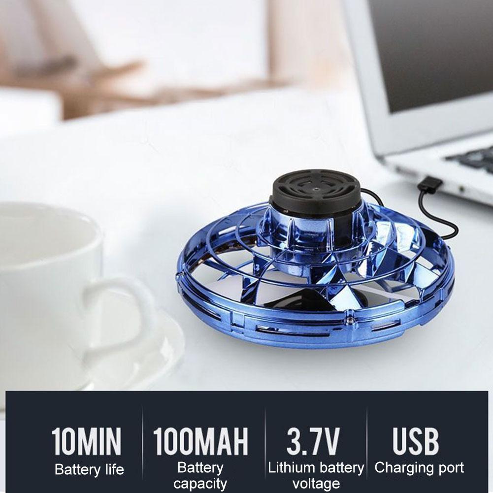 SPINNER Bộ Máy Bay Drone Mini Có Đèn Led 3 Màu Thú Vị