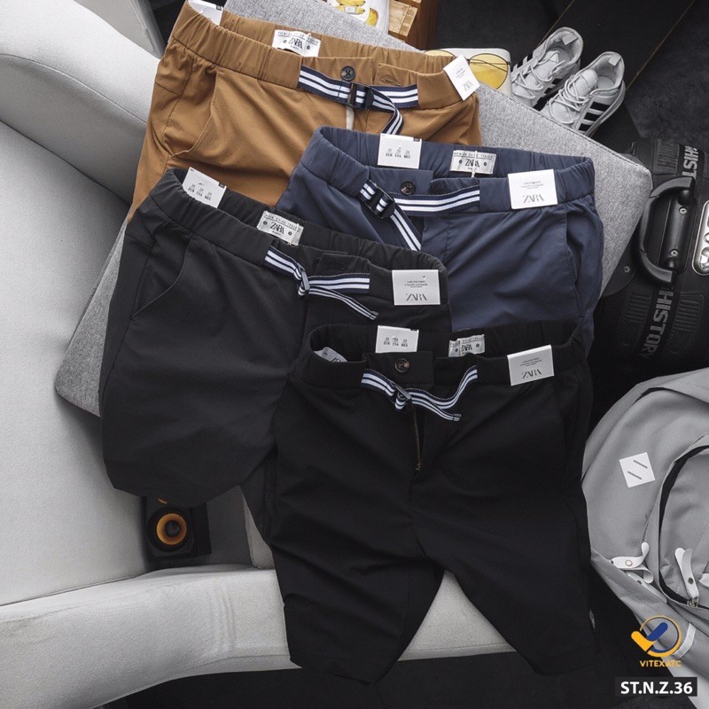 Quần short gió nam quai dù