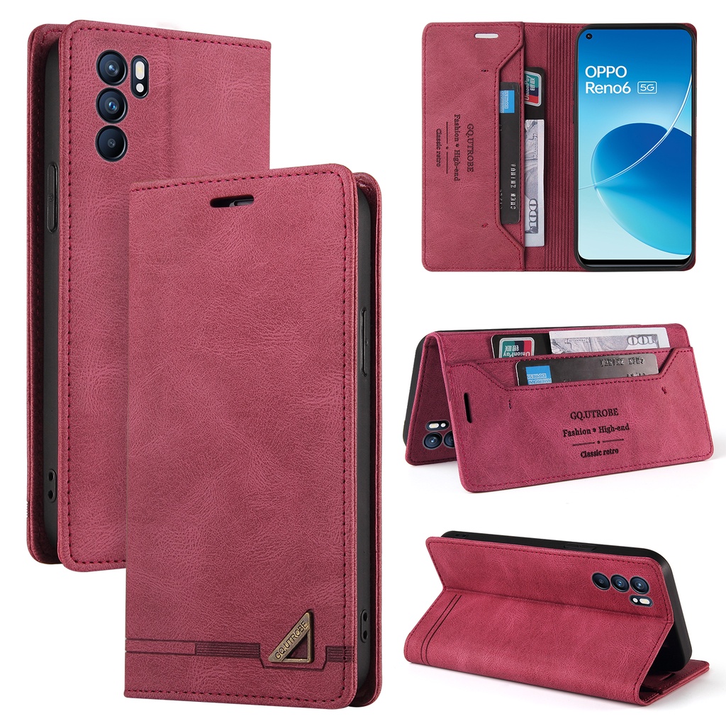 Case for OPPO Reno 6 5G 008 Ốp Điện Thoại Da Cho