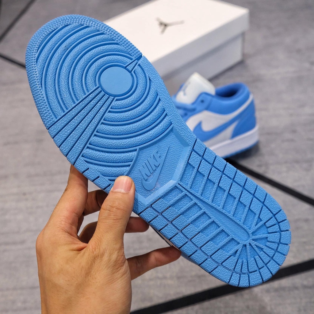Giày Sneaker Cổ Thấp | Jordan 1 Low UNC - Xanh Dương / Trắng | BigBuy360 - bigbuy360.vn