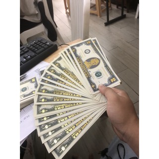 Lì Xì 2 Đô Mạ Vàng, Tiền Đô La Mạ Vàng May Mắn