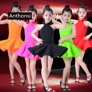 Đầm khiêu vũ latin xinh xắn cho bé gái