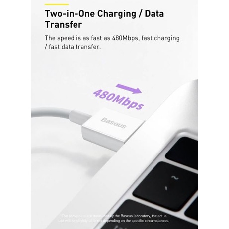 Cáp sạc nhanh Baseus Superior Series Type C 66W 6A/66W, 480Mbps, USB to TypeC, ABS+TPE, Fast Charging Data Cable