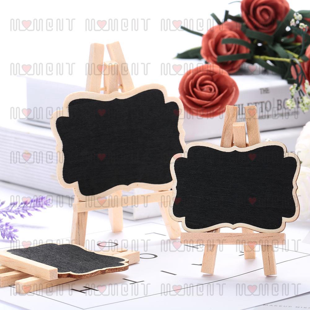 Bảng đen mini bằng gỗ trang trí cho tiệc cưới