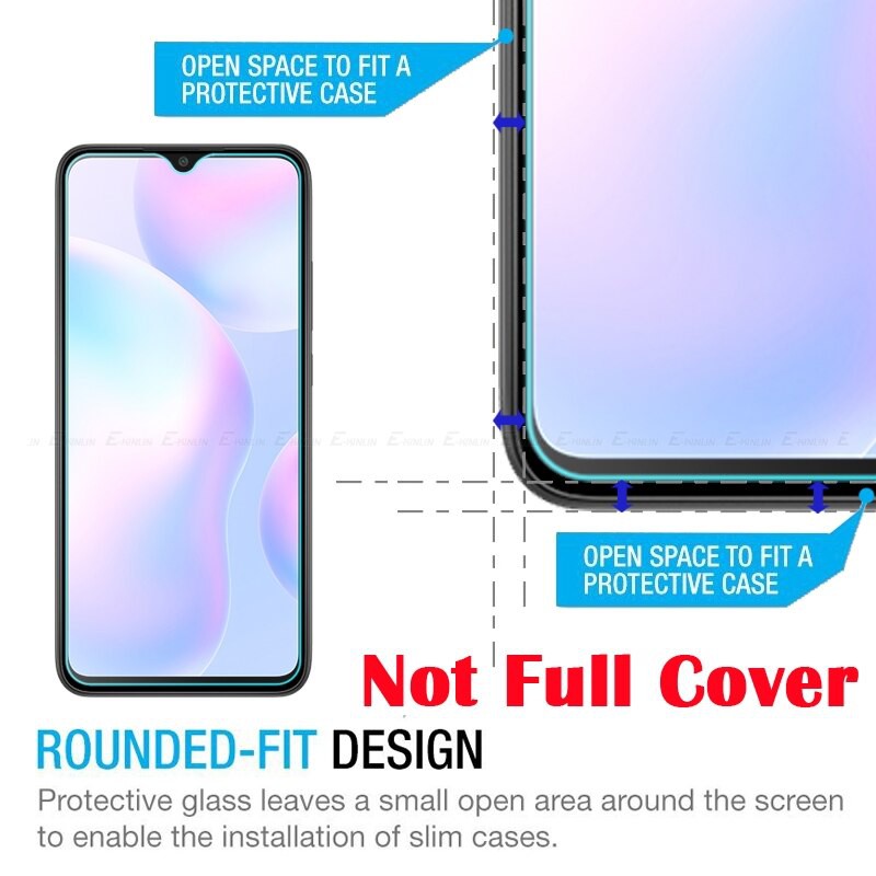 Miếng Dán Kính Cường Lực 2.5D Cho Xiaomi Redmi 9C, Dán Màn Hình Xiaomi Redmi 9C