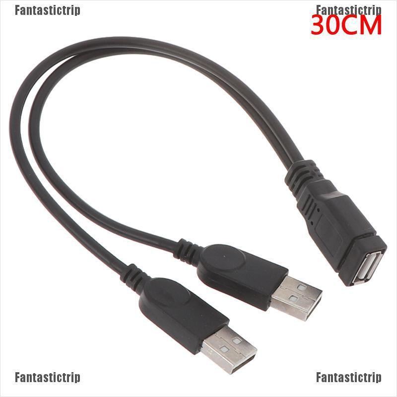 Dây Cáp Nguồn Usb 2.0 Chia 2 Cổng Tiện Dụng