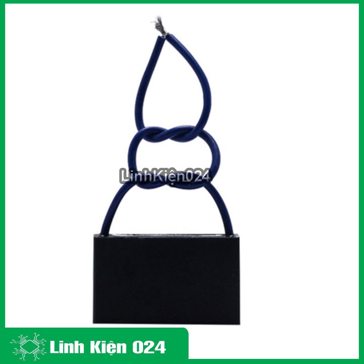 Tụ quạt 1uF/1.5uF/2uF/2.2uF/2.5uF/3uF/4uF/5uF/6uF điện áp 400V 50/60HZ