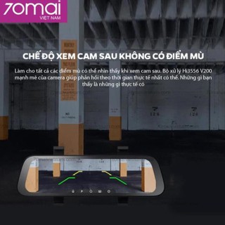 Camera hành trình 70mai D07 nội địa TQ Camera hành trình gương chiếu hậu 70mai D07. Bảo hành 3 tháng.