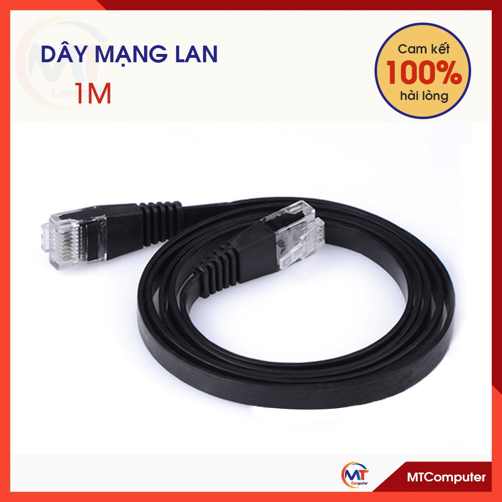 Dây mạng LAN zin theo bộ Modem Wifi TP-Link dài 1m đúc sẵn 2 đầu cần thanh lý