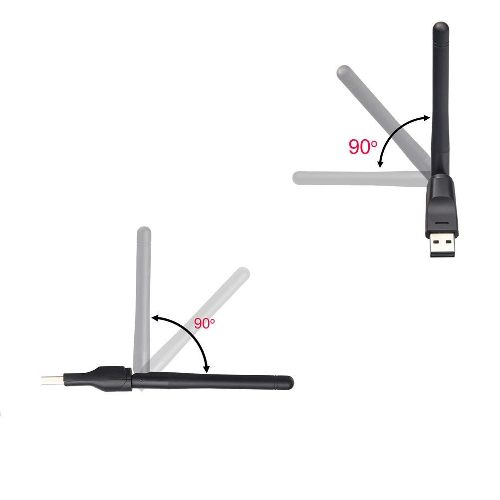 802.11n / g / b 150Mbps Mạng USB không dây WiFi Bộ điều hợp không dây Ralink RT7601