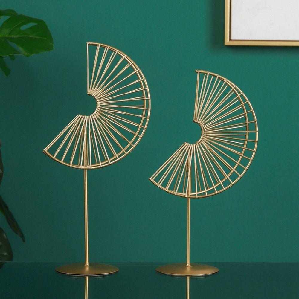 Tượng Lá Sắt Trang Trí Văn Phòng Phong Cách Bắc Âu Sáng Tạo