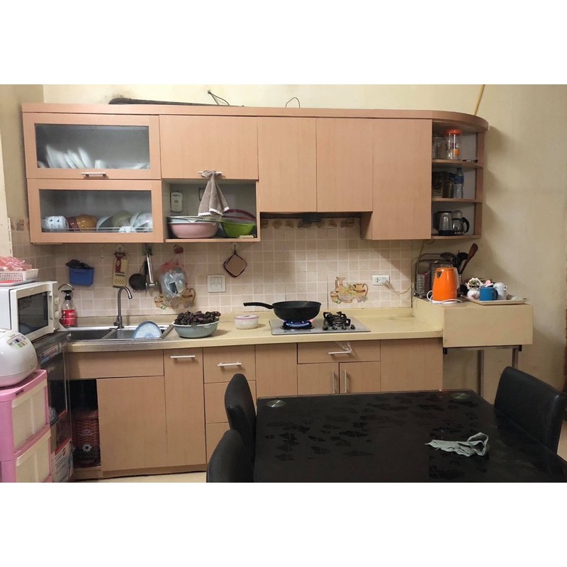 Giấy dán tường giả gỗ ❤FREESHIP❤️⭐️màu vàng nâu trơn có sẵn keo khổ 45cm