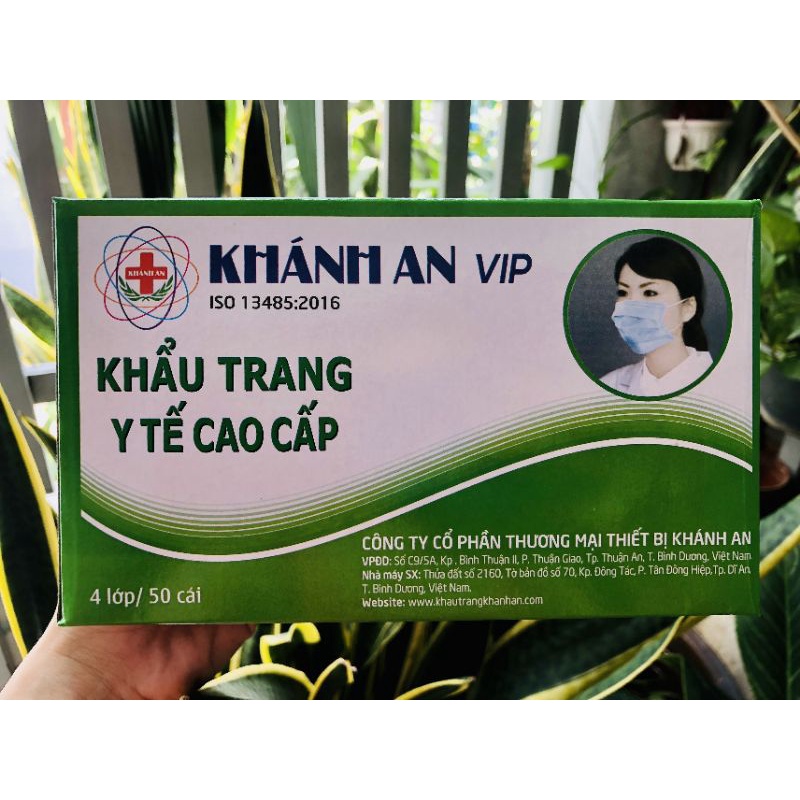 KHẨU TRANG Y TẾ 4 LỚP KHÁNH AN