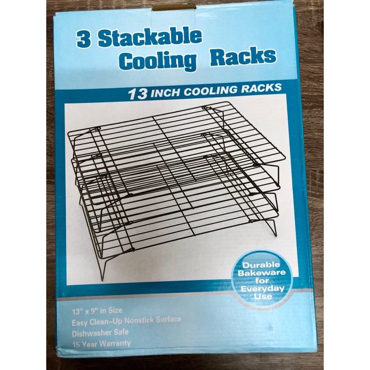 Dụng Cụ Phơi Bánh - Rack hong bánh 3 tầng