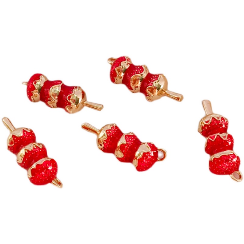 Mặt Dây Chuyền Bằng Đồng Mạ Vàng 14K diy Nhiều Màu Sắc