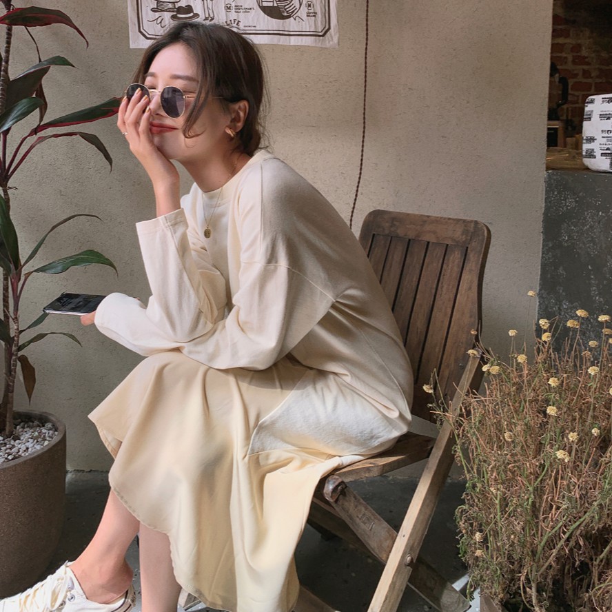 Đầm Tay Dài Phong Cách Retro 40143 | BigBuy360 - bigbuy360.vn