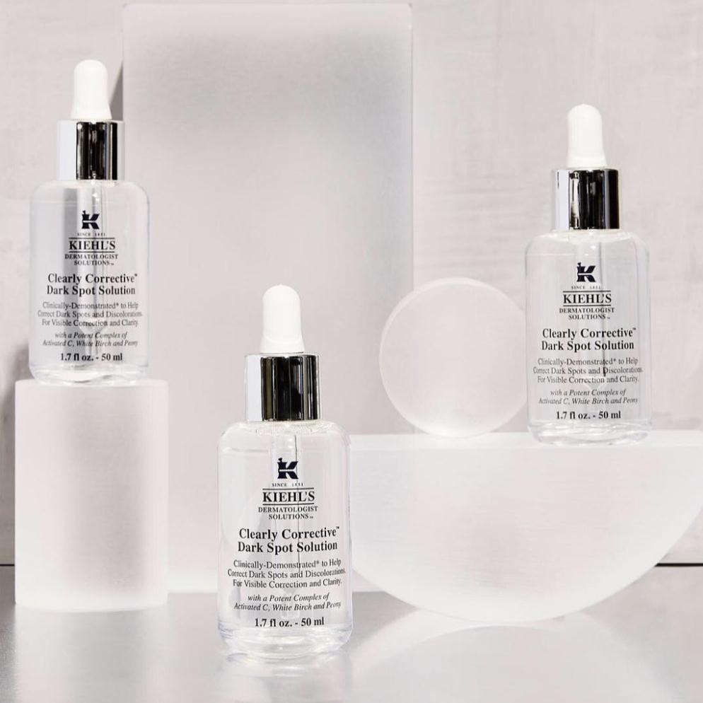 Kiehl’s Clearly Corrective Dark Spot Solution - Serum Giảm Thâm, Cho Làn Da Tươi Sáng [02 Loại Dung Tích: 30ml/50ml]