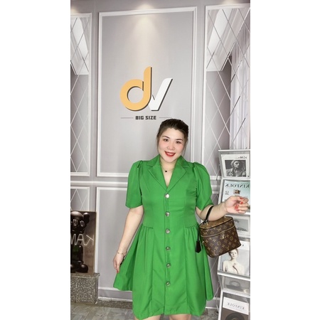 Đầm cổ vest Bigsize 60-95kg