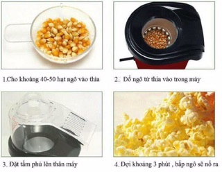 Máy làm bắp nổ, bắp bơ rang