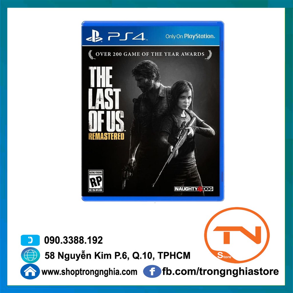 Đĩa Game PS4 - The Last of Us Remastered [Asia]