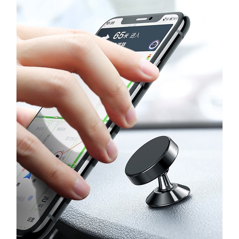 Giá đỡ điện thoại hút nam châm xoay 360 độ cho xe ô tô | BigBuy360 - bigbuy360.vn