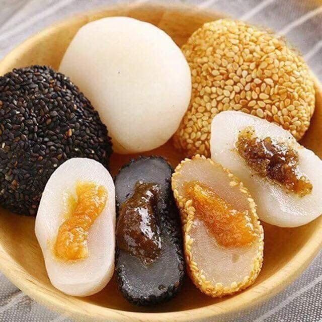Thùng 2kg Bánh Mochi Đài Loan mix sẵn 4 vị