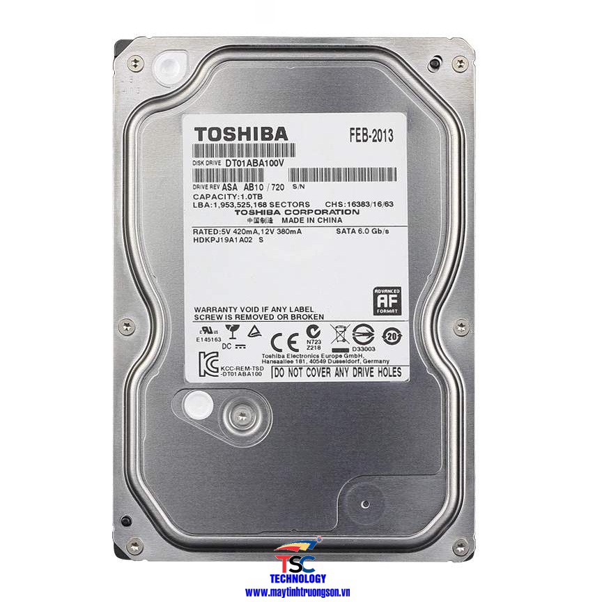 Ổ Cứng Toshiba HDD 4000Gb | Chính Hãng Maytinhtruongson.vn