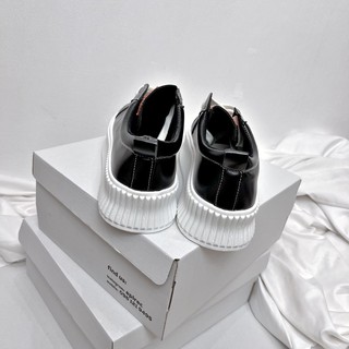 (HÀNG ORDER/ Ảnh thật) Giày da bánh mỳ ulzzang hàn quốc