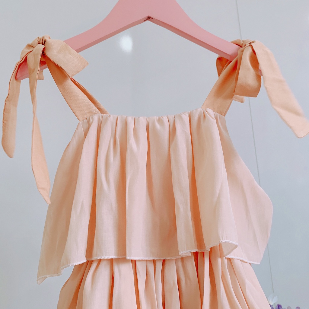 Váy bé gái mùa hè - BABYSTORE88- đầm thời trang trẻ em hàng thiết kế cao cấp 1 2 3 4 5 6 7 8 9 10 11 12 tuổi (v22)