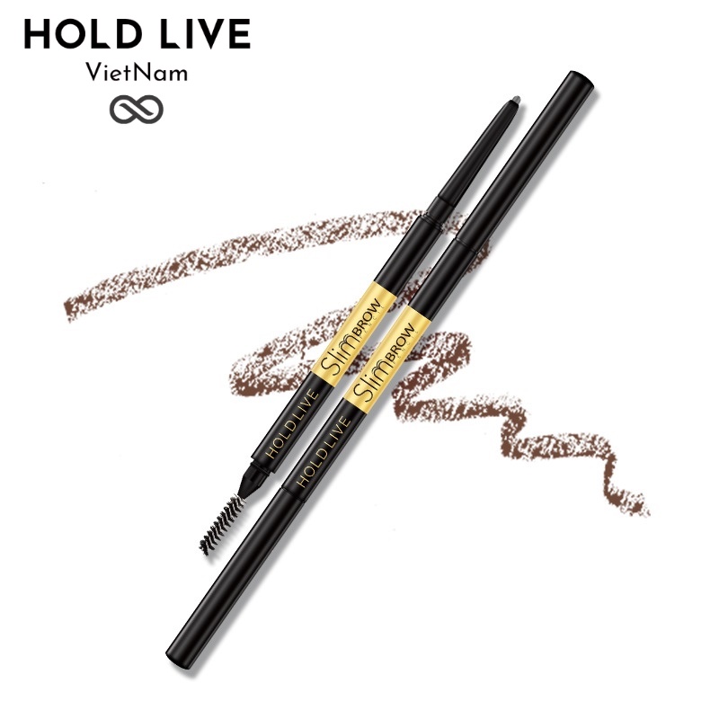 [Có sẵn] Chì kẻ mày Hold Live Slim Brow HL229 nội địa trung chính hãng [Hàng Auth - Chọn màu]