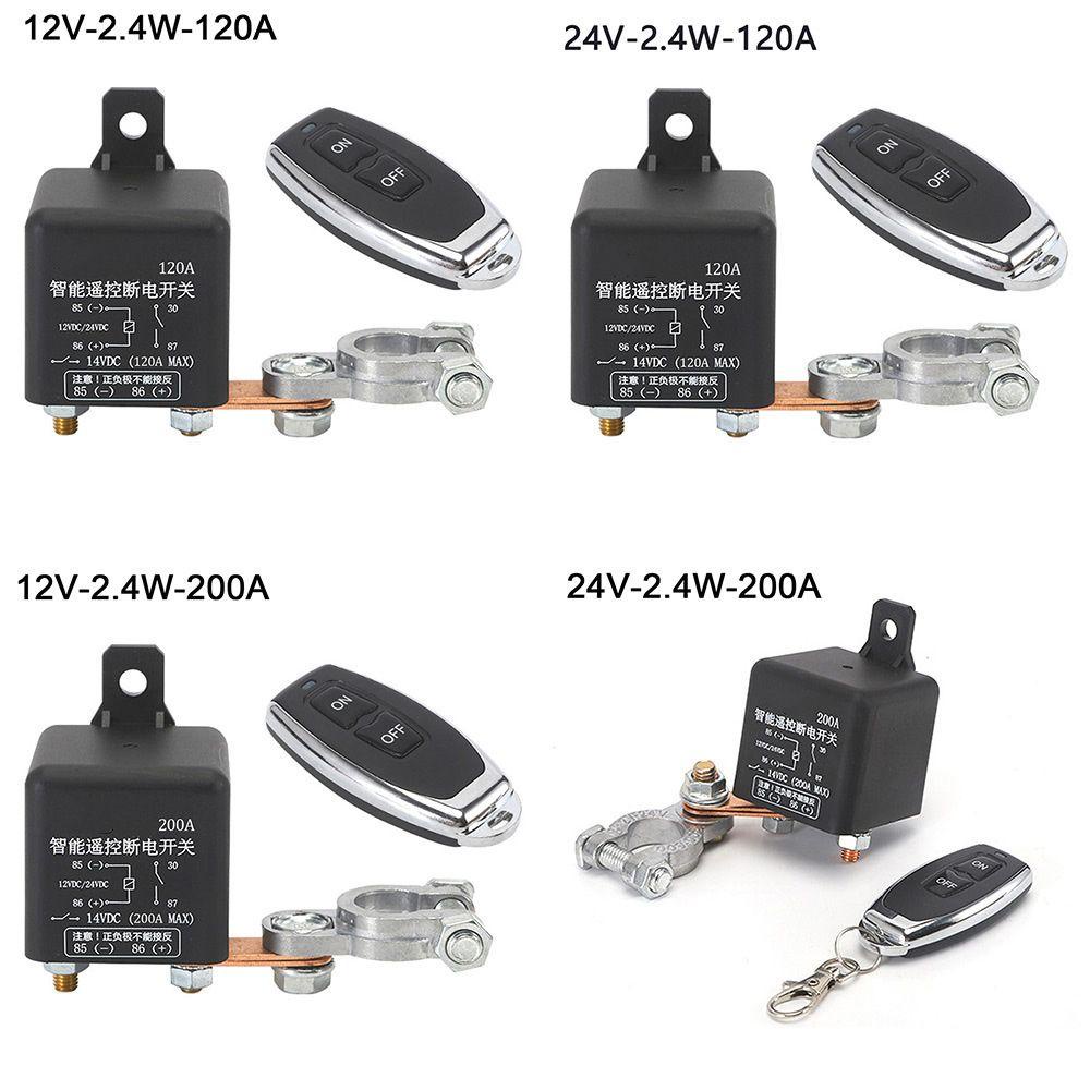 Rơ Le Công Tắc Bình Ắc Quy Xe Moto / Tàu Thuyền Không Dây Tích Hợp Điều Khiển Từ Xa Kat1
