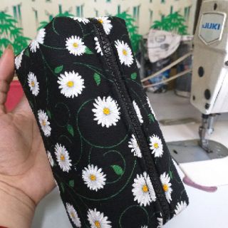 Hộp bút bigsize handmade hoa cúc