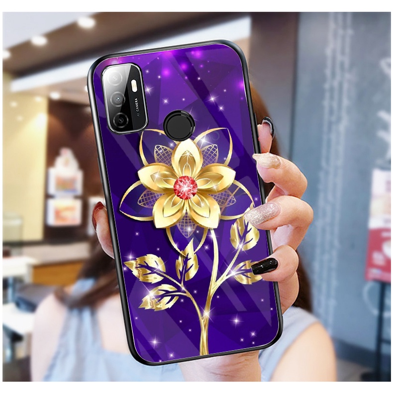 Ốp Lưng OPPO A53 Ốp kính bóng cao cấp mới nhất
