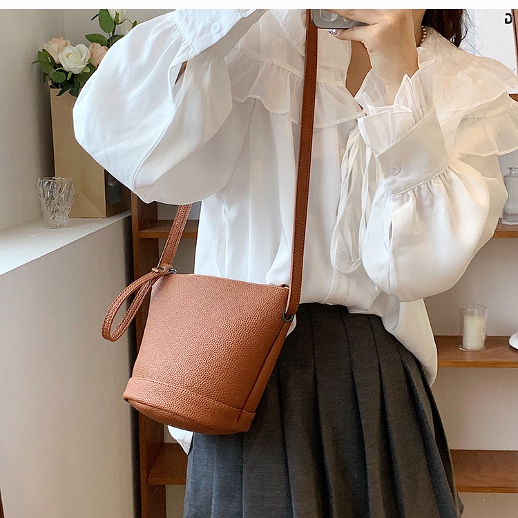 Túi đeo vai IELGY dáng xô thời trang cao cấp tùy chọn màu sắc dành cho nữ