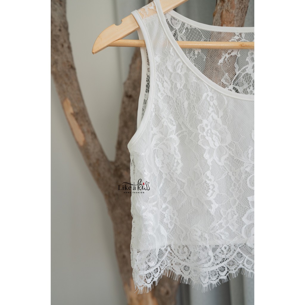 Bộ Ren Trắng Honey