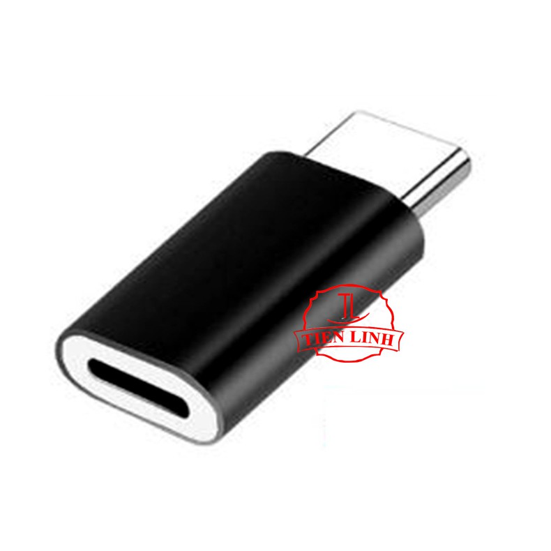 Bộ combo 2 đầu chuyển đổi từ cáp sạc sang Micro usb và sang Type C