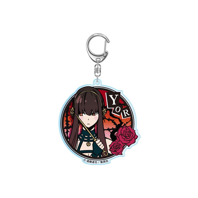 Yyds Móc Khóa Acrylic Hai Mặt Hình Anime SPY FAMILY Twilight Anya Yor Forger Dễ Thương Làm Quà Tặng