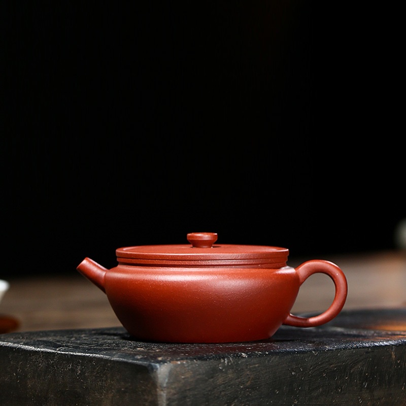 Ấm Tử Sa Nghi Hưng Biển Phúc Đại Khẩu 200 ml (Lọc tổ ong)