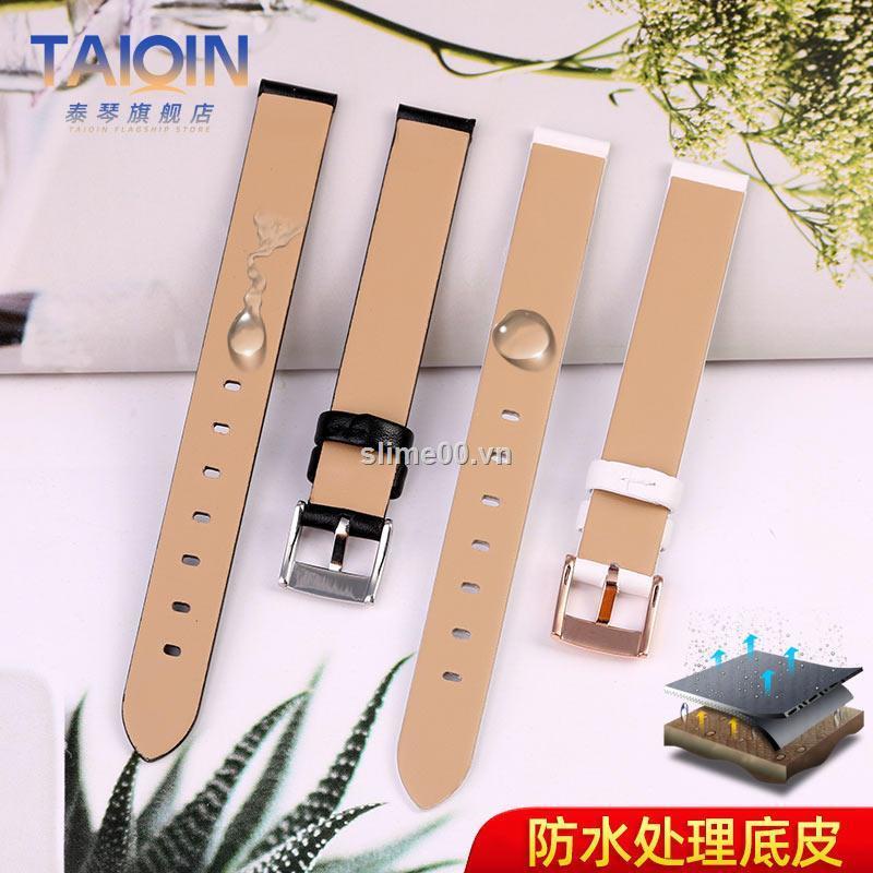 Dây đeo da cho đồng hồ nữ SWAROVSKI 5158517/5158544/5484373 12mm
