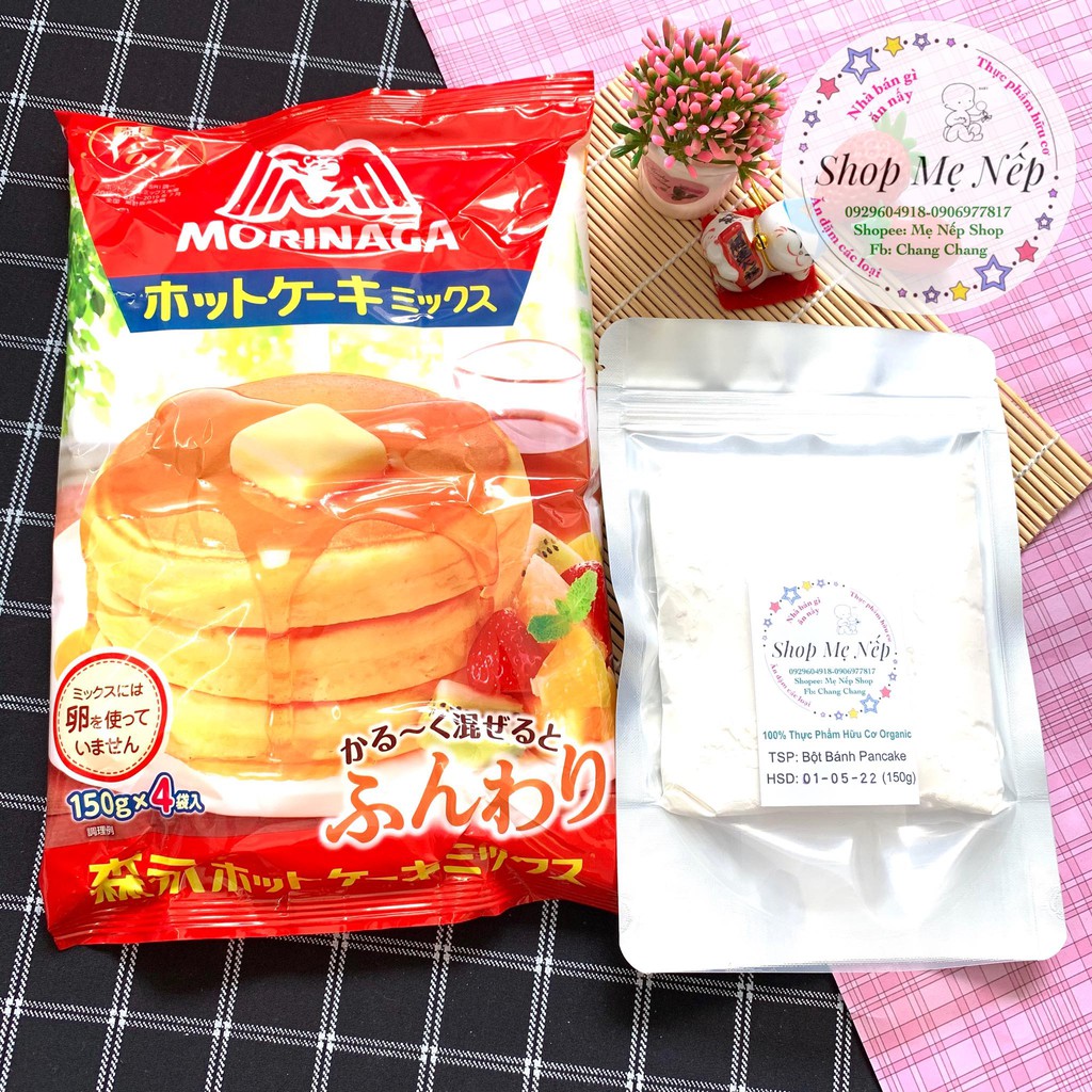 BỘT LÀM BÁNH PANCAKE MORINAGA (600gr)