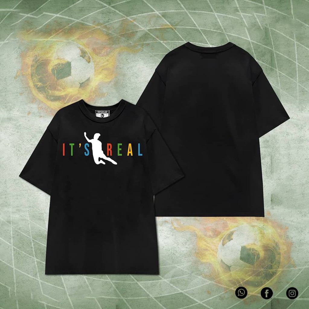 [Hot] Áo unisex nam nữ IT'S REAL Văn Toàn và "cú ngã" áo trẻ trung năng động | BigBuy360 - bigbuy360.vn