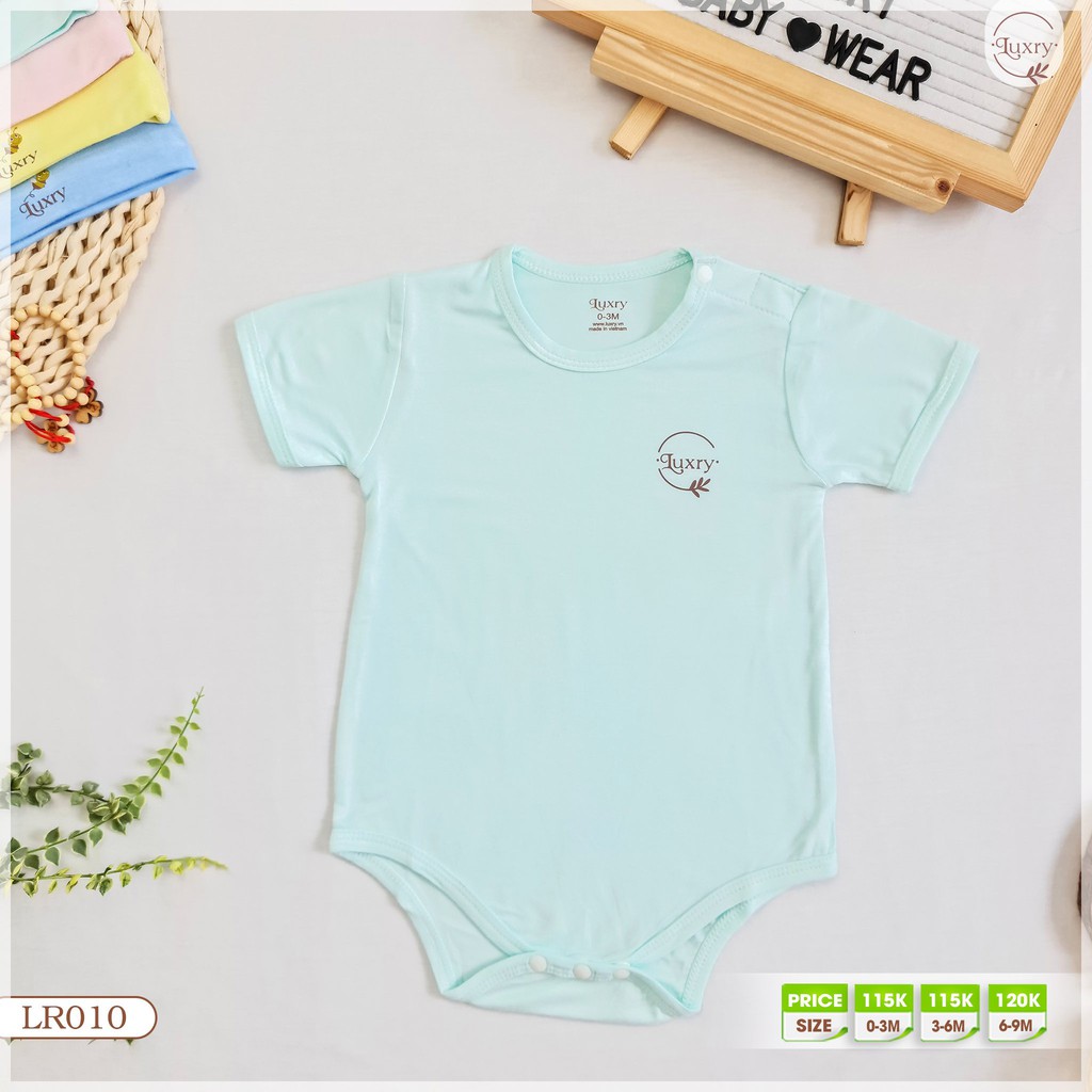 [0 - 9 THÁNG]  Body Chip Tiện Lợi  Set trang phục Body 2 Màu Xanh & Hồng Baby Dành Cho Cả Bé Trai Và Bé Gái