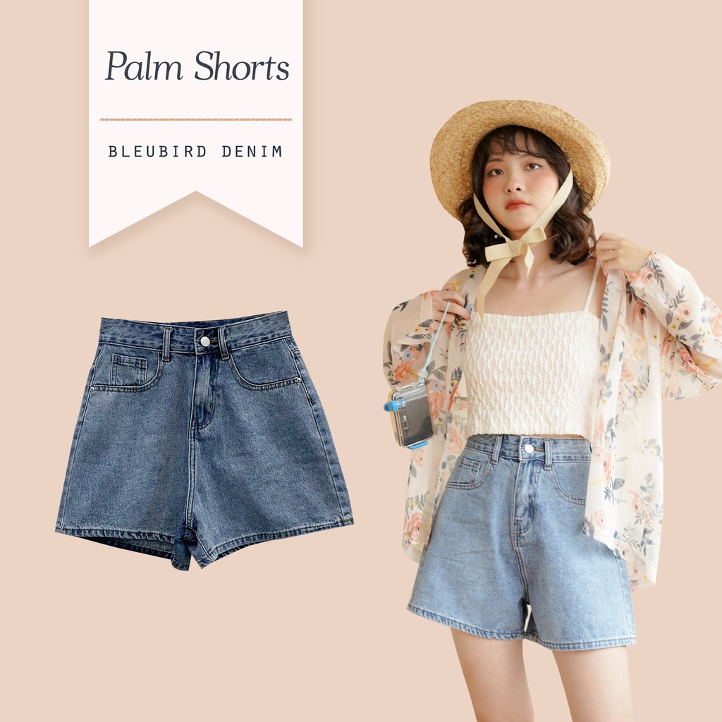 BLEUBIRD BLEUBIRD Quần Palm Shorts